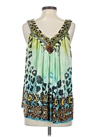ASH & SARA Sleeveless Blouse (view 2)