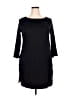 Lands' End Solid Black Swimsuit Cover Up Size XL - photo 1