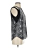 Rebecca Taylor 100% Rayon Silver Sleeveless Blouse Size 0 - photo 4