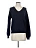 Blu Pepper Solid Blue Pullover Sweater Size S - photo 1