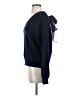 Blu Pepper Solid Blue Pullover Sweater Size S - photo 5