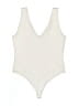 Second Skin 100% Spandex Ivory Bodysuit Size XL - photo 2