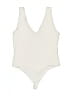 Second Skin 100% Spandex Ivory Bodysuit Size XL - photo 1