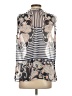 CAbi 100% Polyester Blue Sleeveless Blouse Size S - photo 2