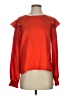 Hutch 100% Polyester Red Long Sleeve Blouse Size S - photo 1