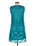 B Sharp 100% Polyester Teal Cocktail Dress Size M - photo 2