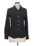 Rampage Houndstooth Black Long Sleeve Blouse Size EU 38 / US 8 - photo 1