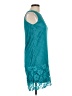 B Sharp 100% Polyester Teal Cocktail Dress Size M - photo 4