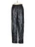Gap 100% Polyester Black Faux Leather Pants Size XS - photo 1