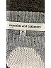 Cupcakes & Cashmere Argyle Silver Pullover Sweater Size XS - photo 7