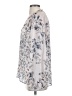 Lovestitch 100% Polyester Silver 3/4 Sleeve Blouse Size S - photo 5