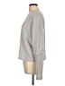 Shein Metallic Silver Pullover Sweater Size L - photo 5