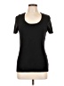 Liz Claiborne Black Short Sleeve Top Size L - photo 1