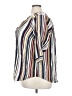 Torrid Stripes Multi Color Ivory 3/4 Sleeve Blouse Size 3X Plus (3) - photo 5
