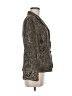 J.Jill Animal Print Gold Blazer Size 8 - photo 4