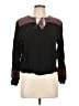 Marine Layer 100% Viscose Black Long Sleeve Blouse Size L - photo 1