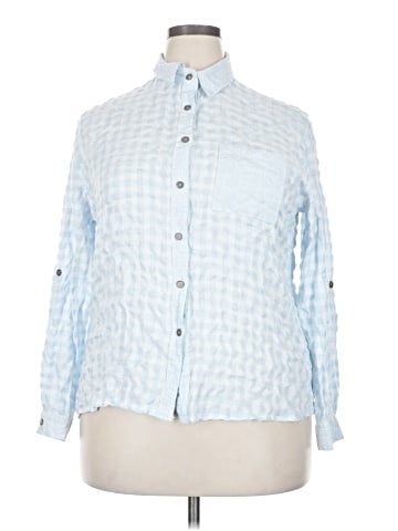 Amaryllis Long Sleeve Button-Down Shirt (view 1)