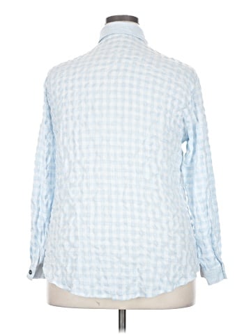 Amaryllis Long Sleeve Button-Down Shirt (view 2)