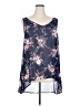 Torrid 100% Polyester Blue Sleeveless Blouse Size 2X Plus (2) - photo 1