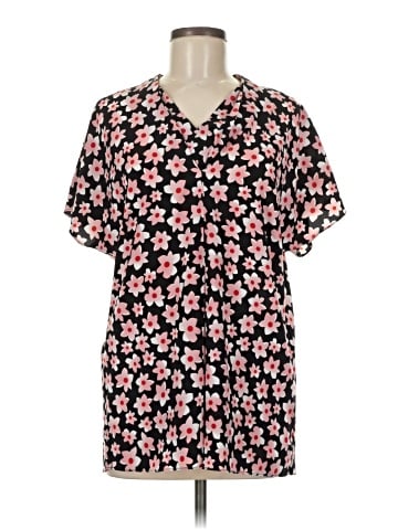 CAbi Short Sleeve Blouse (view 1)