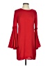 Milly Solid Red Casual Dress Size 4 - photo 1