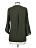 Sweet Rain 100% Polyester Green 3/4 Sleeve Blouse Size M - photo 2