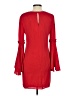Milly Solid Red Casual Dress Size 4 - photo 2