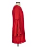 Milly Solid Red Casual Dress Size 4 - photo 4