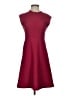 Amadi Solid Burgundy Pink Cocktail Dress Size XS - photo 1