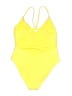 Shade & Shore Yellow Bodysuit Size L - photo 2