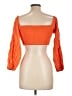 Urban Outfitters 100% Polyester Orange 3/4 Sleeve Top Size L - photo 2