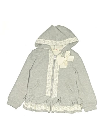 Maeli Rose Zip Up Hoodie (view 1)