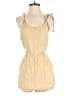 Zara Solid Tan Romper Size XS - photo 1