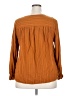 Knox Rose 100% Rayon Brown Long Sleeve Blouse Size XXL - photo 2