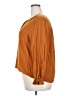 Knox Rose 100% Rayon Brown Long Sleeve Blouse Size XXL - photo 5