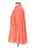 Express Solid Orange Long Sleeve Blouse Size L - photo 5