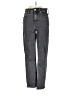 Madewell Chevron-herringbone Gray Jeans Size 24 waist - photo 1