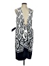 Banana Republic 100% Polyester Blue Casual Dress Size 8 - photo 1