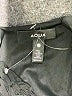 Aqua 100% Polyester Black Cocktail Dress Size L - photo 7