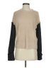 Splendid Color Block Tan Pullover Sweater Size S - photo 1