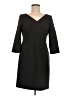 Lands' End Solid Black Casual Dress Size 6 (petite) - photo 1