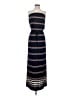 J.Crew Stripes Blue Casual Dress Size XS - photo 1