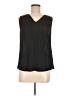 Banana Republic 100% Polyester Black Sleeveless Blouse Size M - photo 1