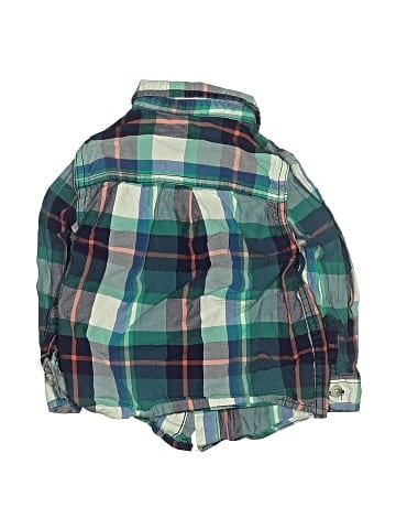 Cat & Jack Long Sleeve Button-Down Shirt (view 2)