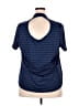 Ideology 100% Polyester Blue Short Sleeve Top Size 2X - photo 2