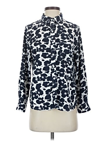 Skies Are Blue Long Sleeve Blouse (view 1)