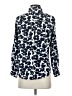 Skies Are Blue 100% Polyester Print Ivory Long Sleeve Blouse Size S (petite) - photo 2