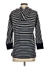 Lauren Jeans Co. 100% Cotton Stripes Black Pullover Sweater Size XS - photo 2