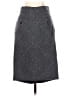 Max Mara Chevron-herringbone Gray Formal Skirt Size 2 - photo 2