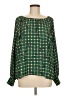 CAbi 100% Polyester Green 3/4 Sleeve Blouse Size M - photo 1